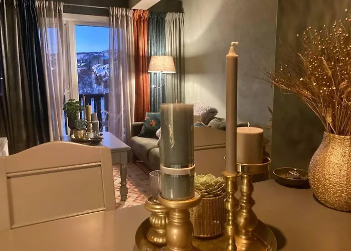 2 Med Nydelig Utsikt Og Hotell-folelse Apartamento
